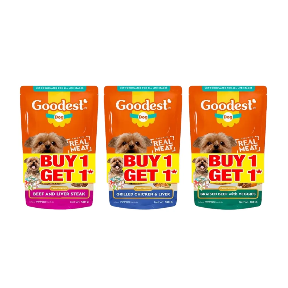 Goodest Dog Wet Food (Pouch B1G1) (Beef & Liver Steak)