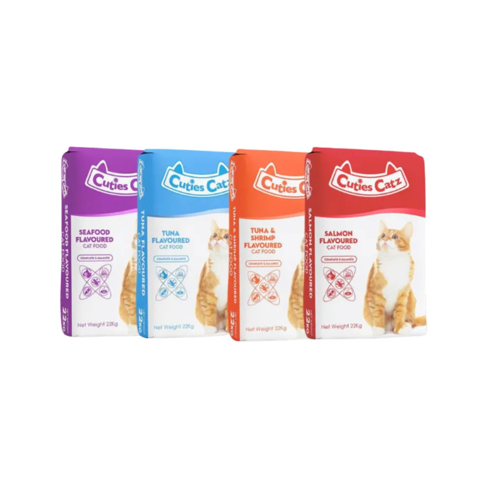 Cuties Catz Adult Cat Dry Food - 22kg