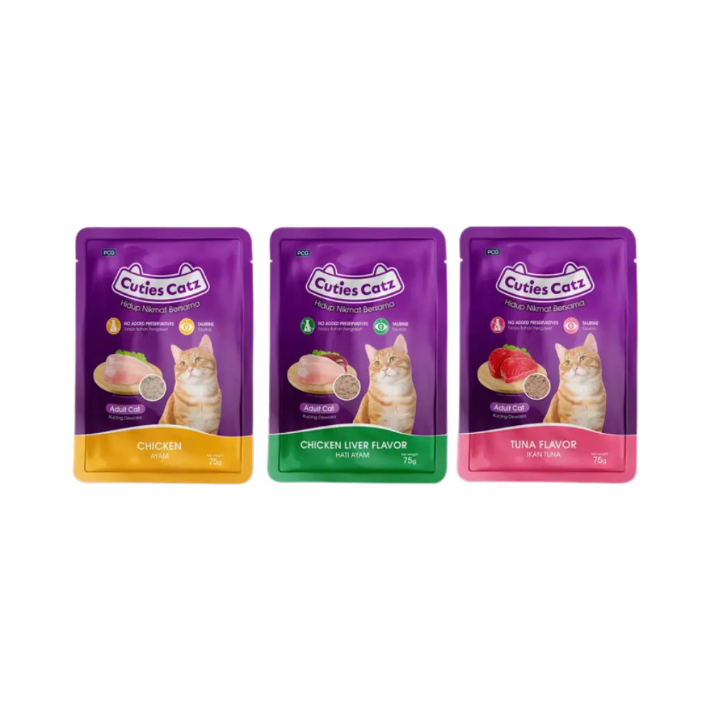 Cuties Catz Wet Food (Pouch) (Tuna)