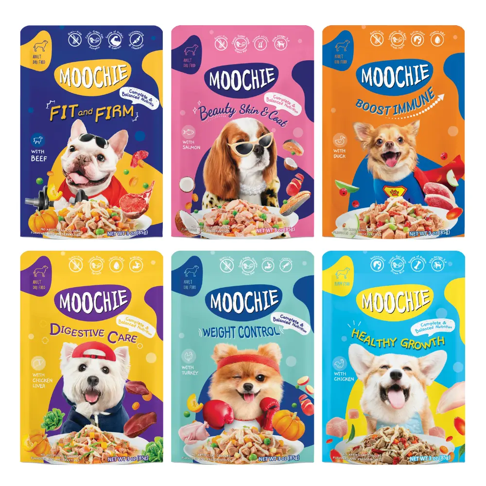 Moochie Superfood Selection Wet Dog Food (Chicken - Healthy Growth for Puppies)