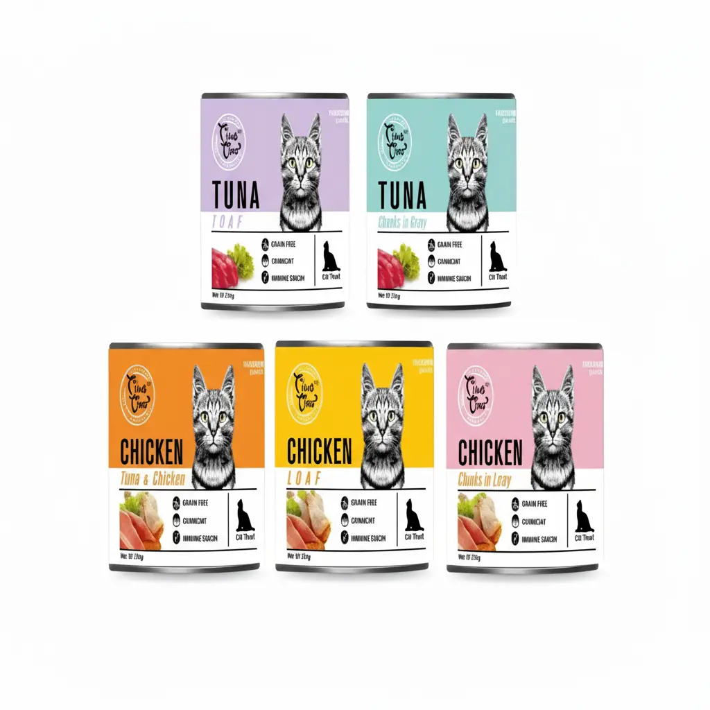 Jerky Time Wet Cat Food (Kitten Tuna & Chicken Loaf)
