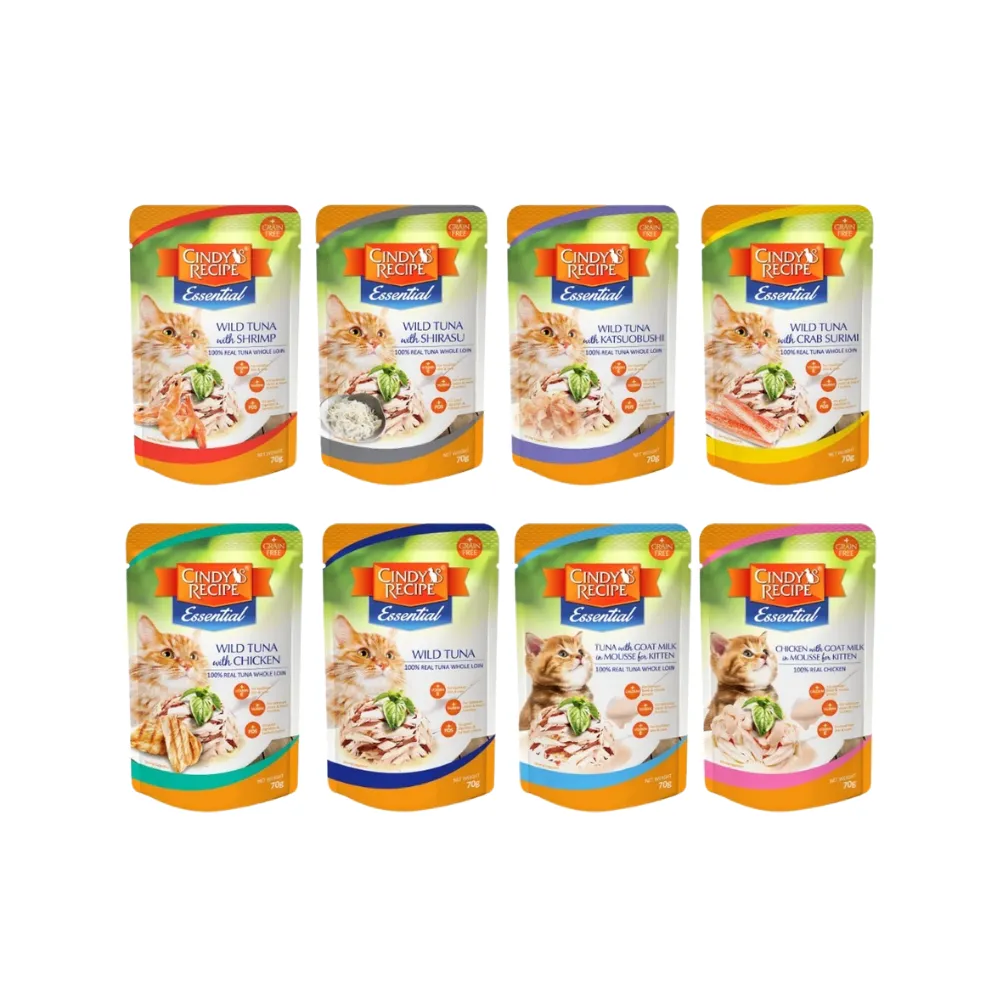 Cindy's Recipe Wet Cat Food (Pouch) (Chicken in Goatmilk)