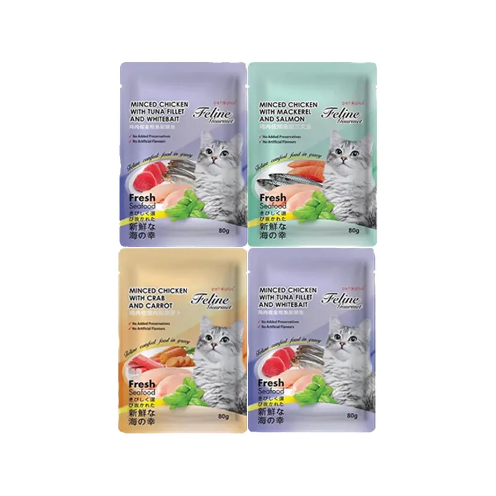 Feline Gourmet Wet Cat Food (Pouch)