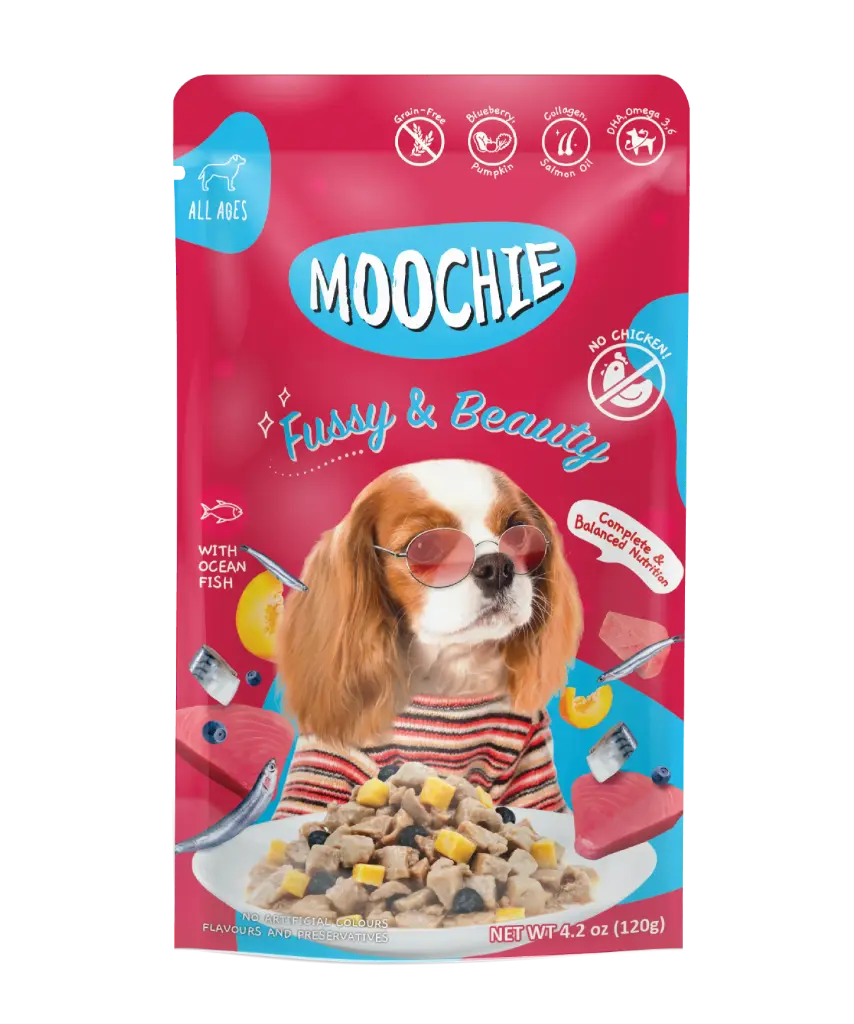 Moochie Chunks in Gravy Dog Food